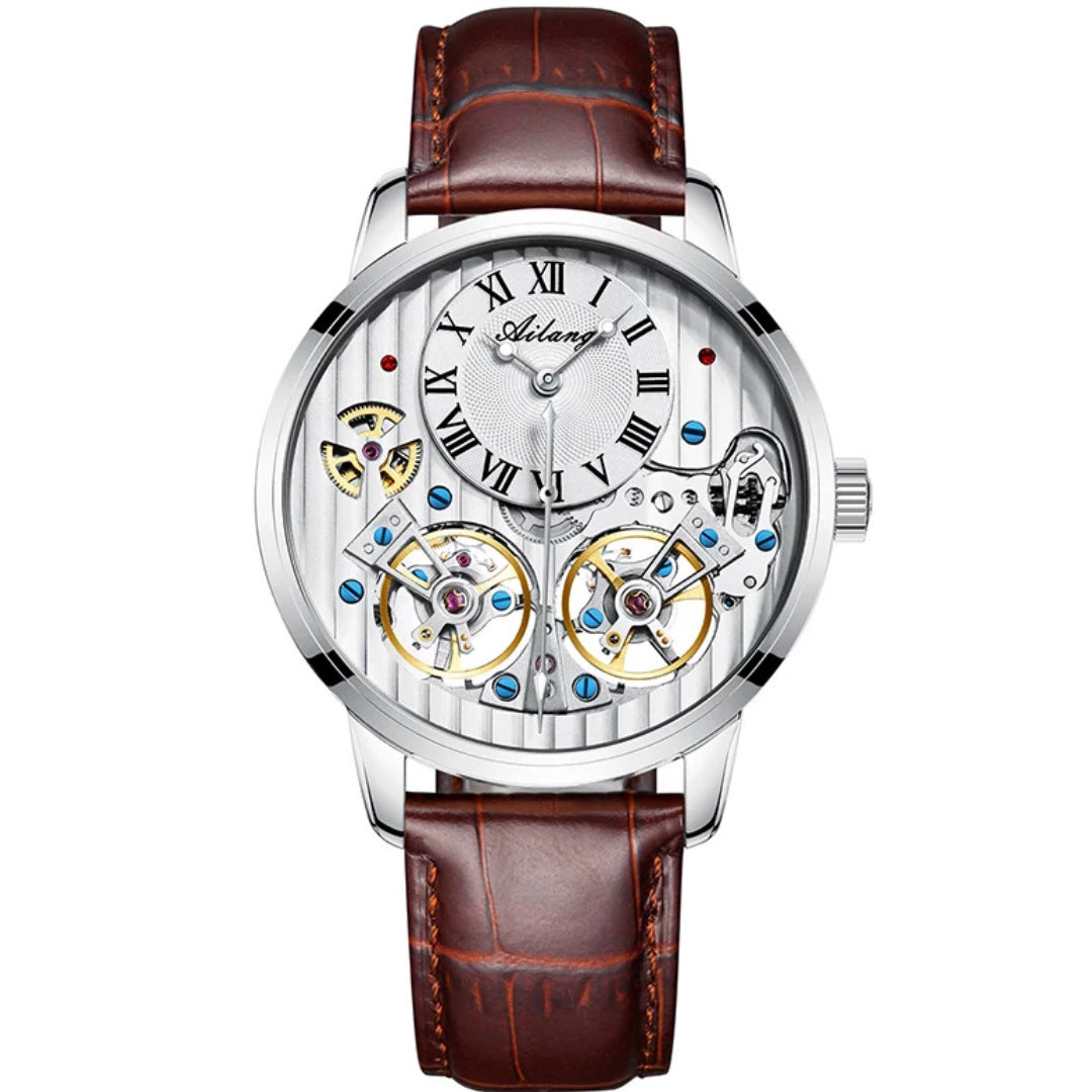 AILANG Double Tourbillon Automatic Mechanical Watch Men's Watch