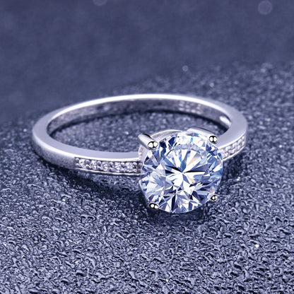 Engagement Ring 925 Sterling Silver